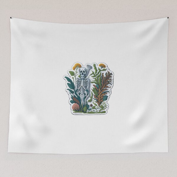 Item preview, Blossoms and Bones: A Botanical Affair designed and sold by FashionRex.
