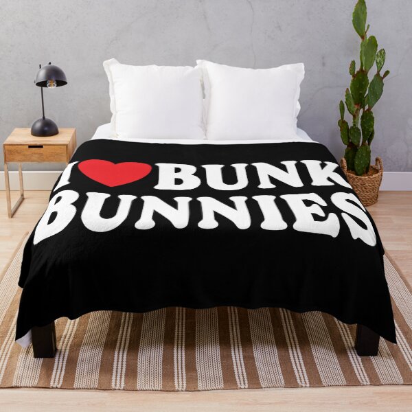 Item preview, I Love Bunk Bunnies - Funny sticker for truckers or military designed and sold by TaraGbear.