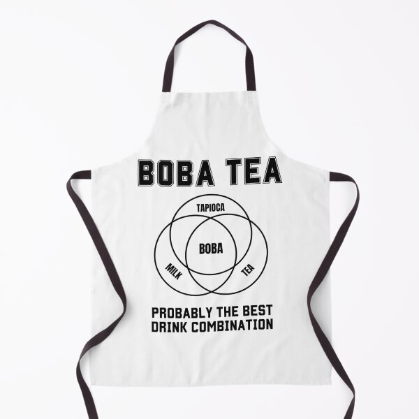 Item preview, Boba Tea Probably the Best Drink Combination Venn diagram designed and sold by WhitepaperStyle.