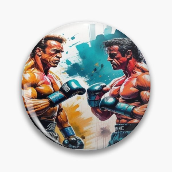 Item preview, Arnold vs Stallone designed and sold by AcioMac.