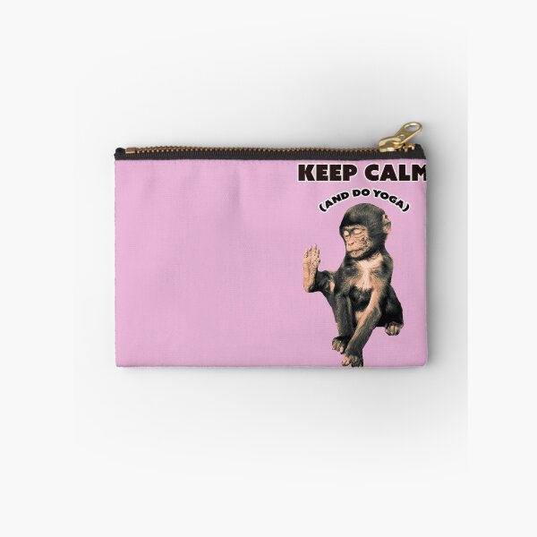 Item preview, Cute Yoga Monkey "Keep calm and do Yoga" designed and sold by SalogwynLifeArt.