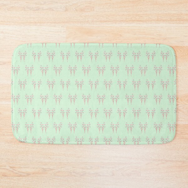 Item preview, Flowers design on minty green designed and sold by PrintArtVibez.