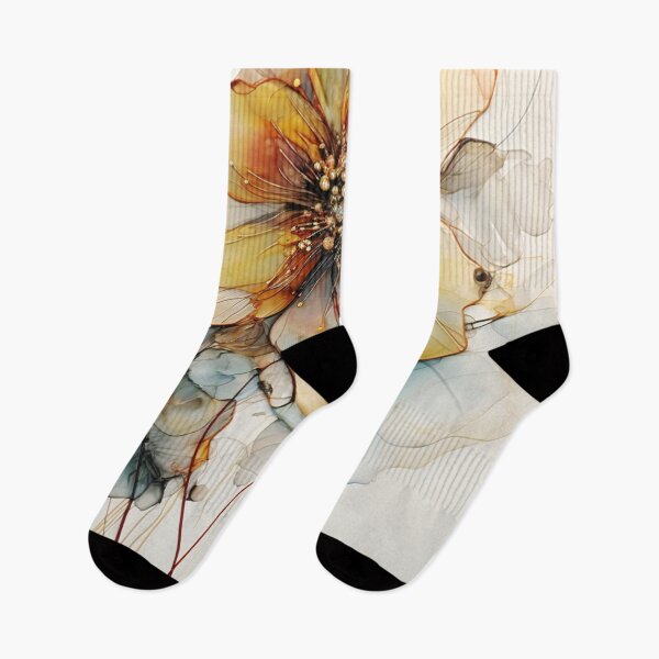 Item preview, Mixed media and alcohol Ink Flower designed and sold by Art by Lilia.
