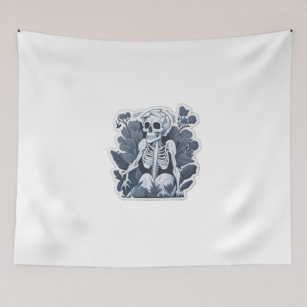 Item preview, Bones Among Blooms: A Botanical Fusion designed and sold by FashionRex.