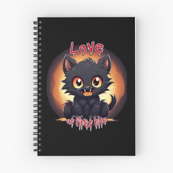 Item preview, Love At First Bite - Cute Black Cat designed and sold by Bug & Brush.