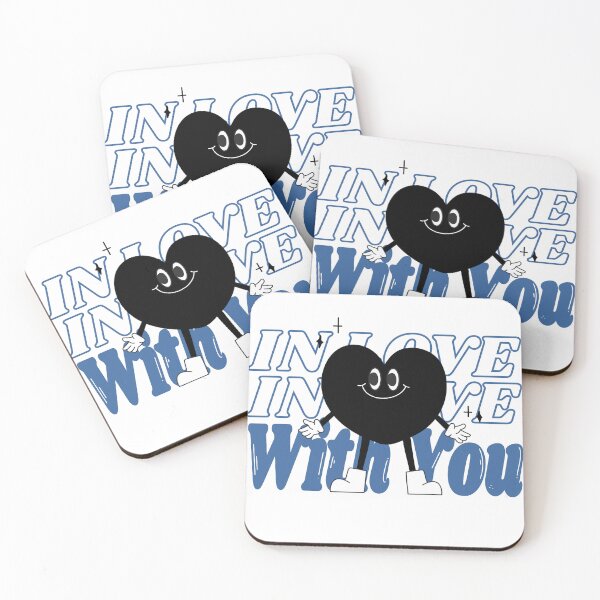 Item preview, in love with you - black heart funny y2k groovy retro vintage designed and sold by TNwandesignart.
