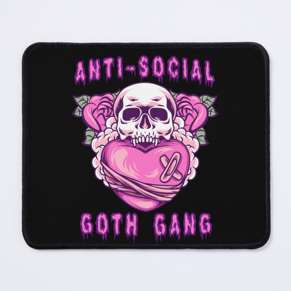 Item preview, Anti-social goth gang designed and sold by onemoremask.