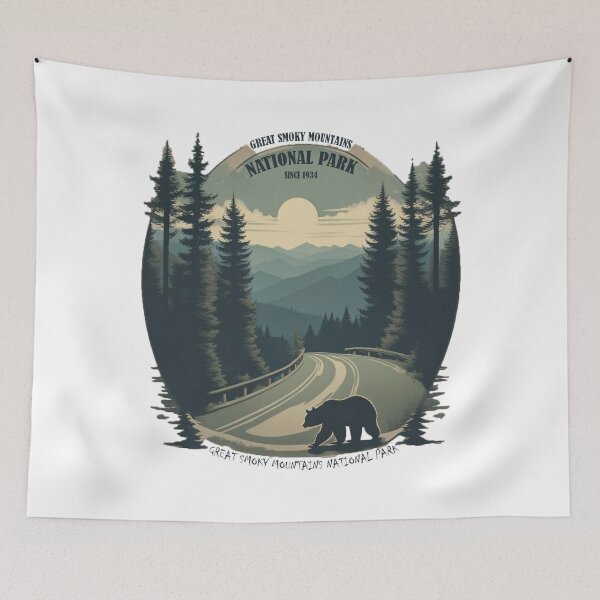 Item preview, great smoky mountains national park 5 designed and sold by Ripoubsb.