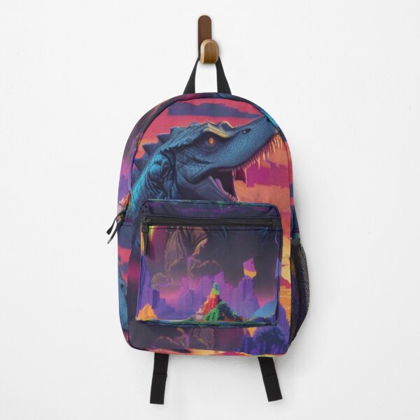 Item preview, The Dinosaur Backpack That’s Too Cute To Roar designed and sold by Sandydesign.