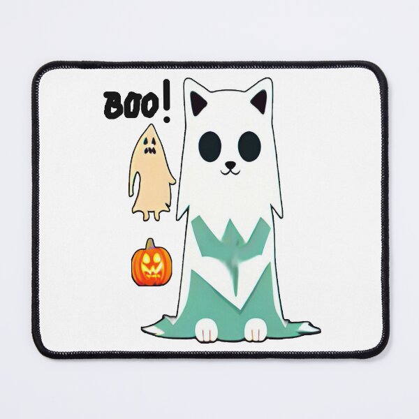 Item preview, Cute ghost cat Halloween Hallows Eve Art designed and sold by sdartproject.
