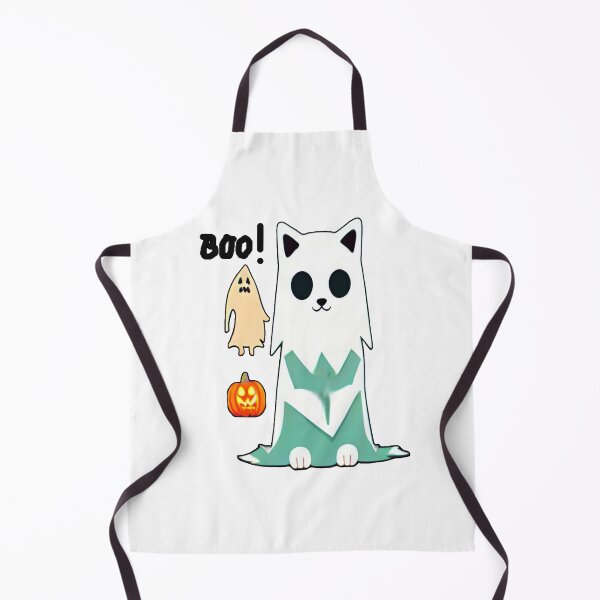 Item preview, Cute ghost cat Halloween Hallows Eve Art designed and sold by sdartproject.