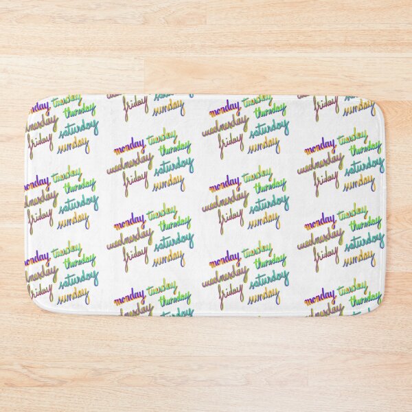 Item preview, Weekdays 3D designed and sold by PocketRoom.