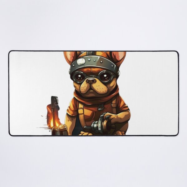 Item preview, Frenchie the Welder French Bulldog designed and sold by PetsEnough.