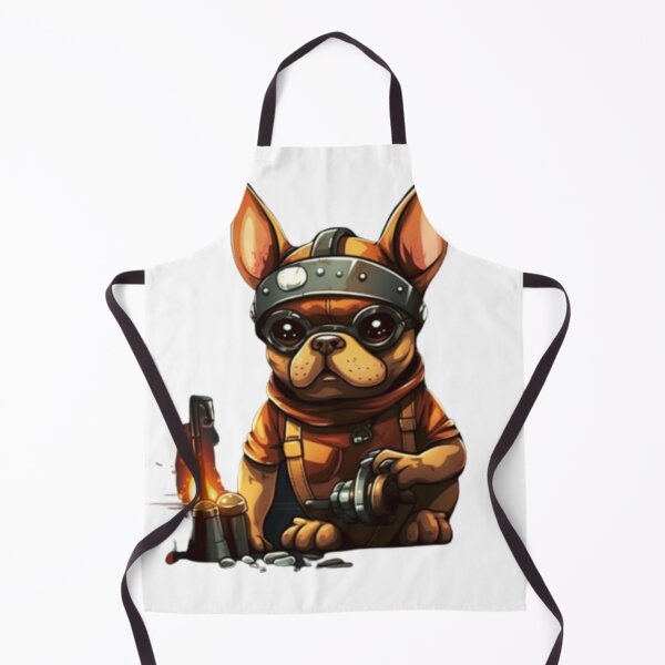 Item preview, Frenchie the Welder French Bulldog designed and sold by PetsEnough.