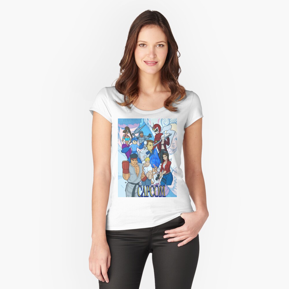 Item preview, Fitted Scoop T-Shirt designed and sold by Reflex76.
