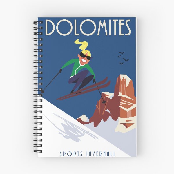 Item preview, Dolomites ski poster designed and sold by Gary Godel.