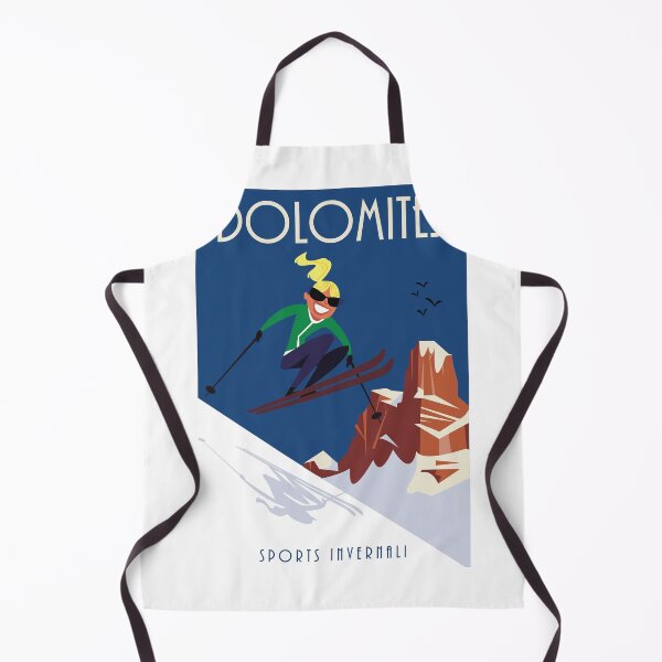Item preview, Dolomites ski poster designed and sold by GAGodel.