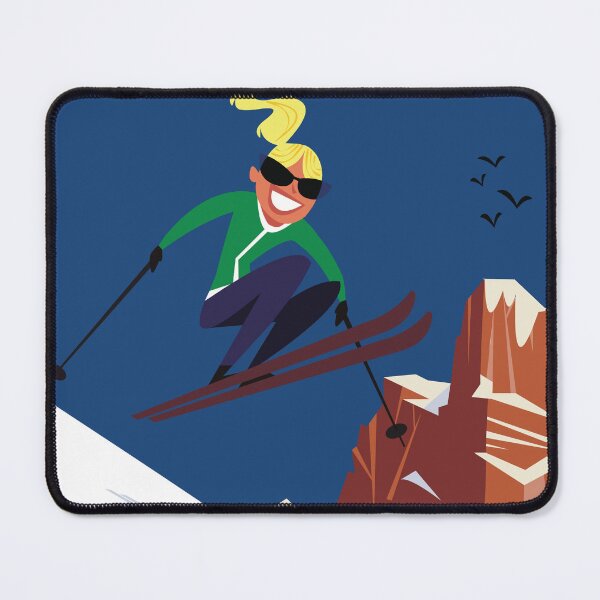 Item preview, Dolomites ski poster designed and sold by GAGodel.