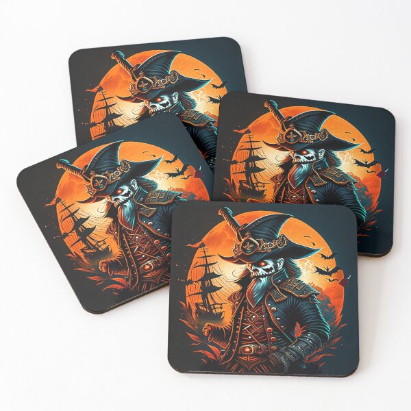 Item preview, Spooky Pirate Cartoon: Halloween Comic Art designed and sold by Paladiin.