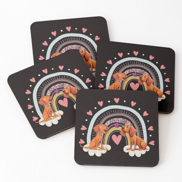 Item preview, Vizslas Distracted By A Butterfly: Dog Design designed and sold by Wolfheartart.