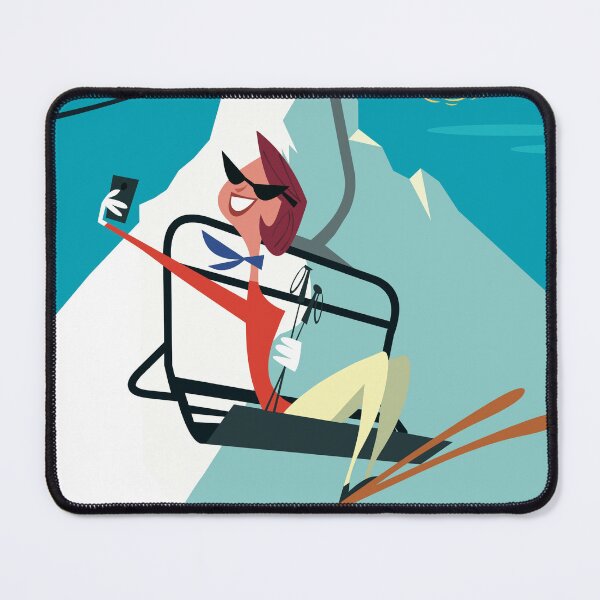 Item preview, Zermatt ski poster designed and sold by GAGodel.