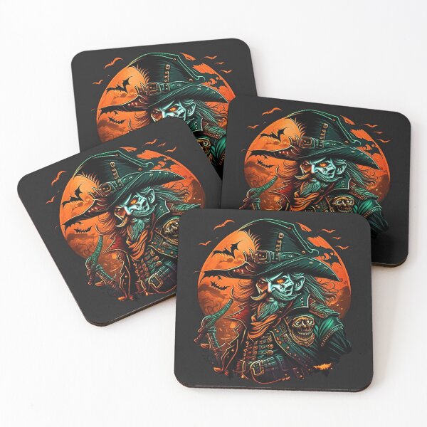 Item preview, Spooky Pirate Adventure: Halloween Comic Cartoon Art designed and sold by Paladiin.