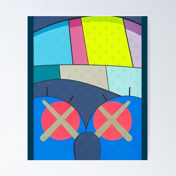 KAWS ‘Pink BFF’ Poster