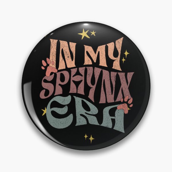 Item preview, Retro "In My Sphynx Era" Design Gift for Sphynx Cat Lover  designed and sold by Jewelspride.