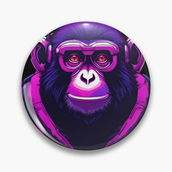Aperçu de l'œuvre Retro Monkey Un design de jeu rétro créée et vendue par Rhmony.