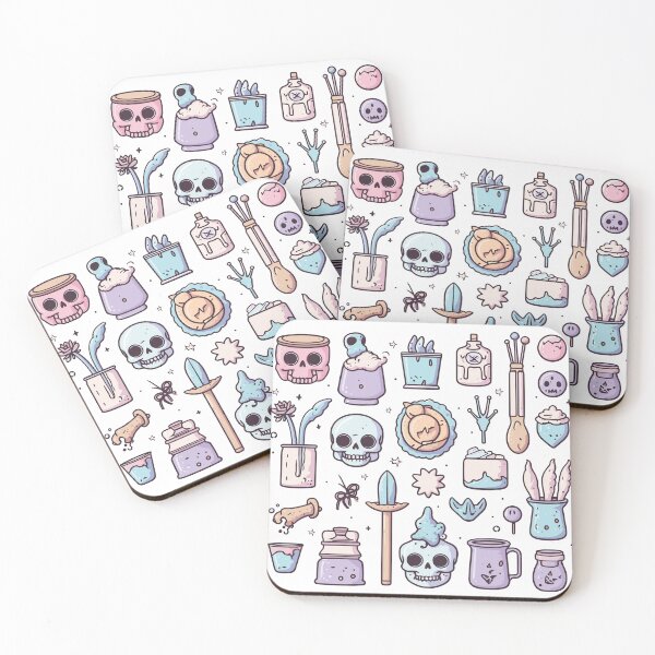 Item preview, Witchy Things Kawaii Style designed and sold by skullcap-prints.