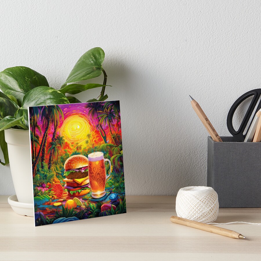Item preview, Art Board Print designed and sold by phatpuppyart.