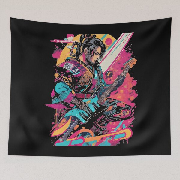 Item preview, The guitar Samurai  designed and sold by zerzeed.
