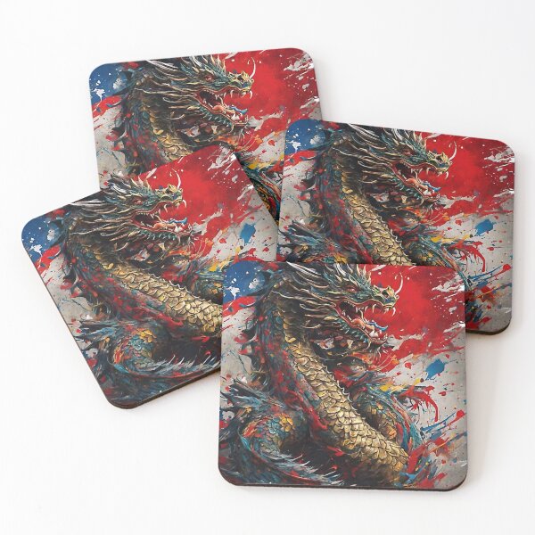 Item preview,  The graffiti artwork featured a vibrant color splash that brought a fierce and majestic dragon to life on the city's walls. designed and sold by Best-Art-32.