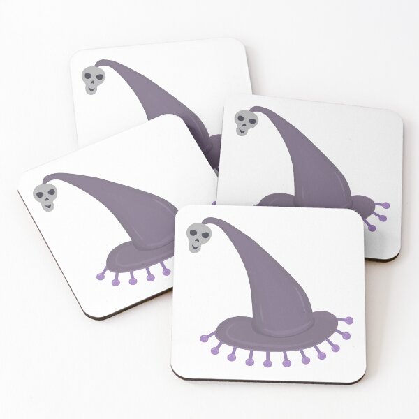 Item preview, Witch hat in grey and purple colors designed and sold by OM-lova.