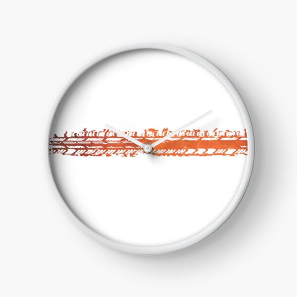 Tire Track Adventure: Clock