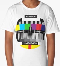 TV No Signal Long T-Shirt