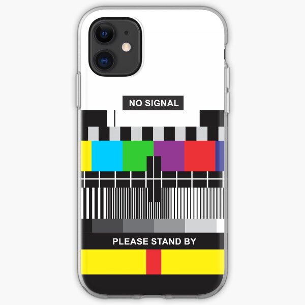 TV No Signal iPhone Soft Case