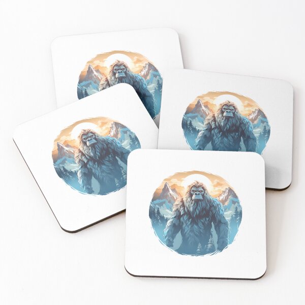 Item preview, Mystical Yeti: Guardian of the Frozen Peaks designed and sold by hamishby.