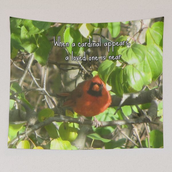 Item preview, When a cardinal appears a loved one is near designed and sold by ThemindofTee.
