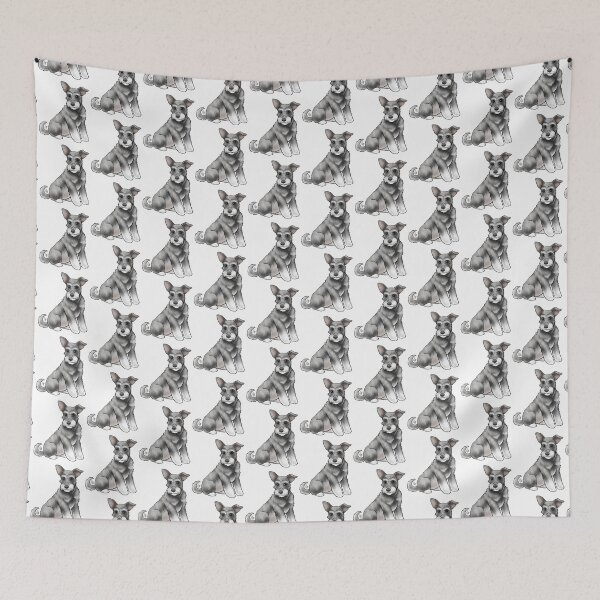 Item preview, Miniature Schnauzer - Salt and Pepper Natural designed and sold by Jennifer Stolzer.
