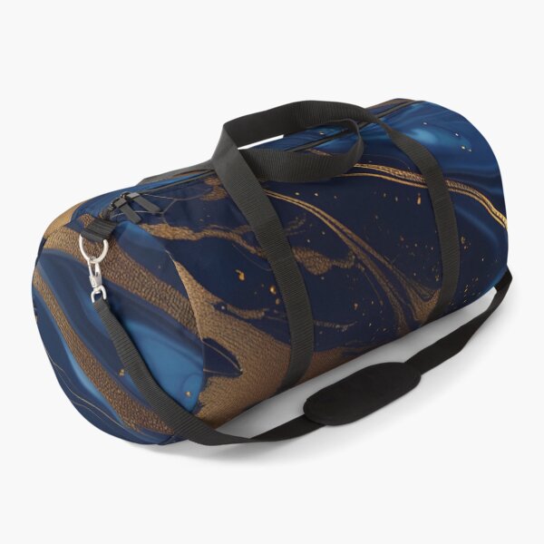 Item preview, Dark Blue Marble with Gold Flecks designed and sold by BirdsnStuff.