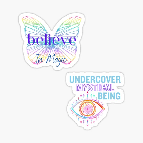 Mystical Printable Stickers