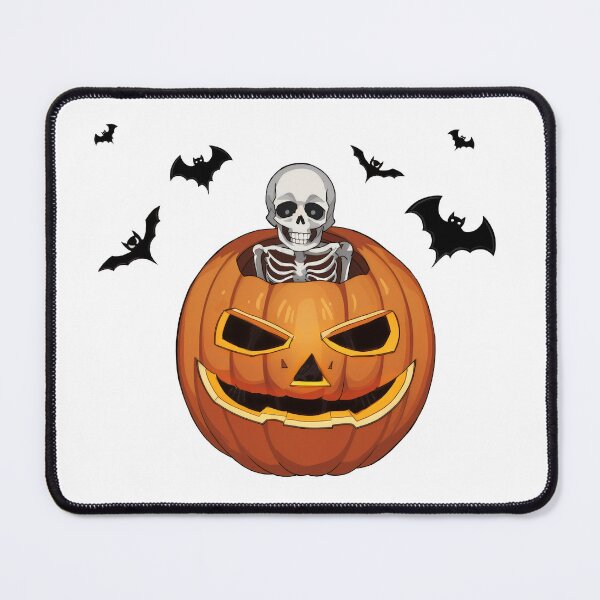 Item preview, Skeleton in a Pumpkin | Haloween designed and sold by Wave-Level.