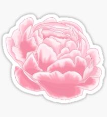 Peony Sticker