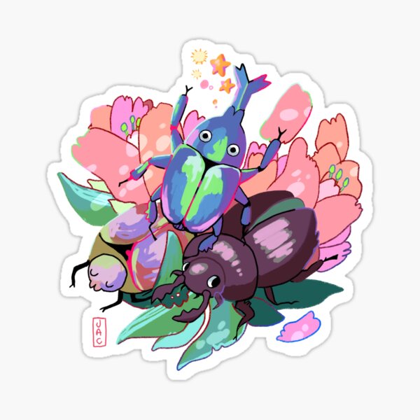 Item preview, Beetles! designed and sold by peacherald.