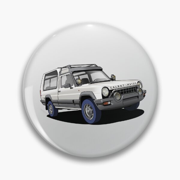 Item preview, White Matra Simca Rancho designed and sold by Webazoot Industries - Car Art.