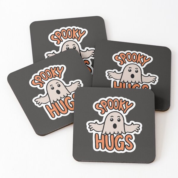 Item preview, Spooky hugs - halloween, ghost, spooky, cute, ghosts, boo, funny, scary designed and sold by Koolzilla.