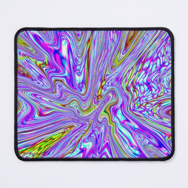 Item preview, Multicolored Fluid Paint Pour Psychedelic Pattern designed and sold by Deborah Camp.