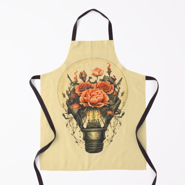 Item preview, Flowers in light bulb designed and sold by Trendy-Artistry.