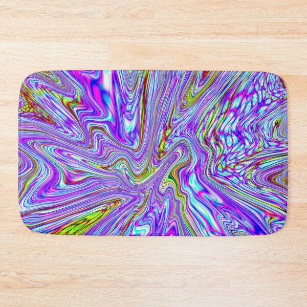 Item preview, Multicolored Fluid Paint Pour Psychedelic Pattern designed and sold by Deborah Camp.